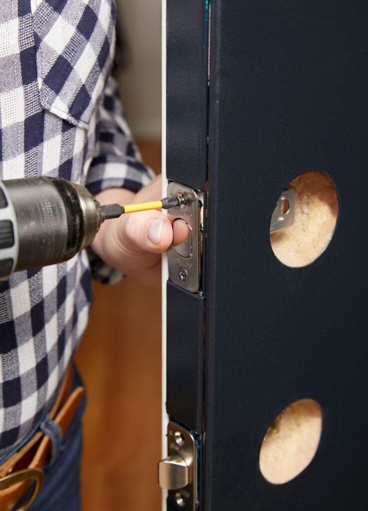 Residential lock change and replacement hardware