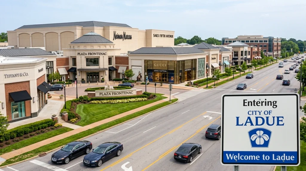 service area for our locksmith we cover Ladue Plaza